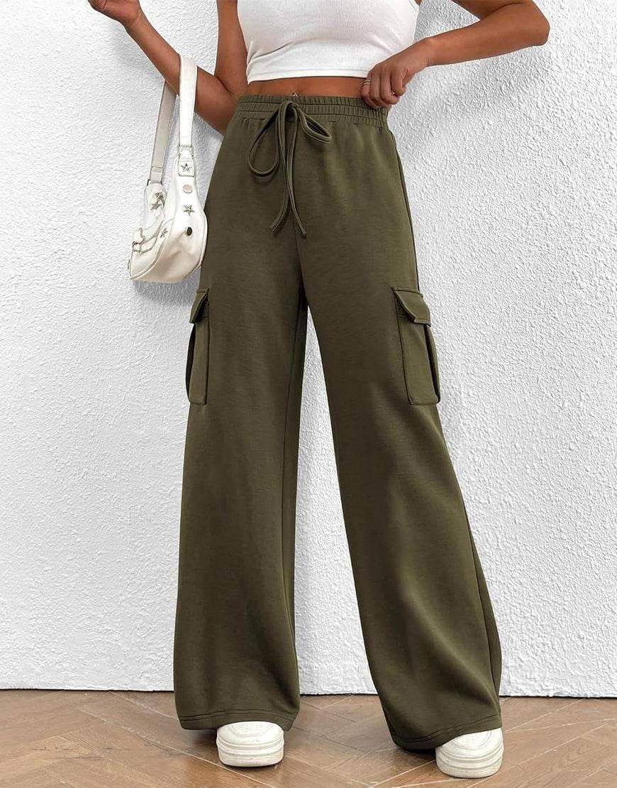 LT1K Camo Cargo Wide-Leg Trouser (Made For Summer). - lessthan1thousand