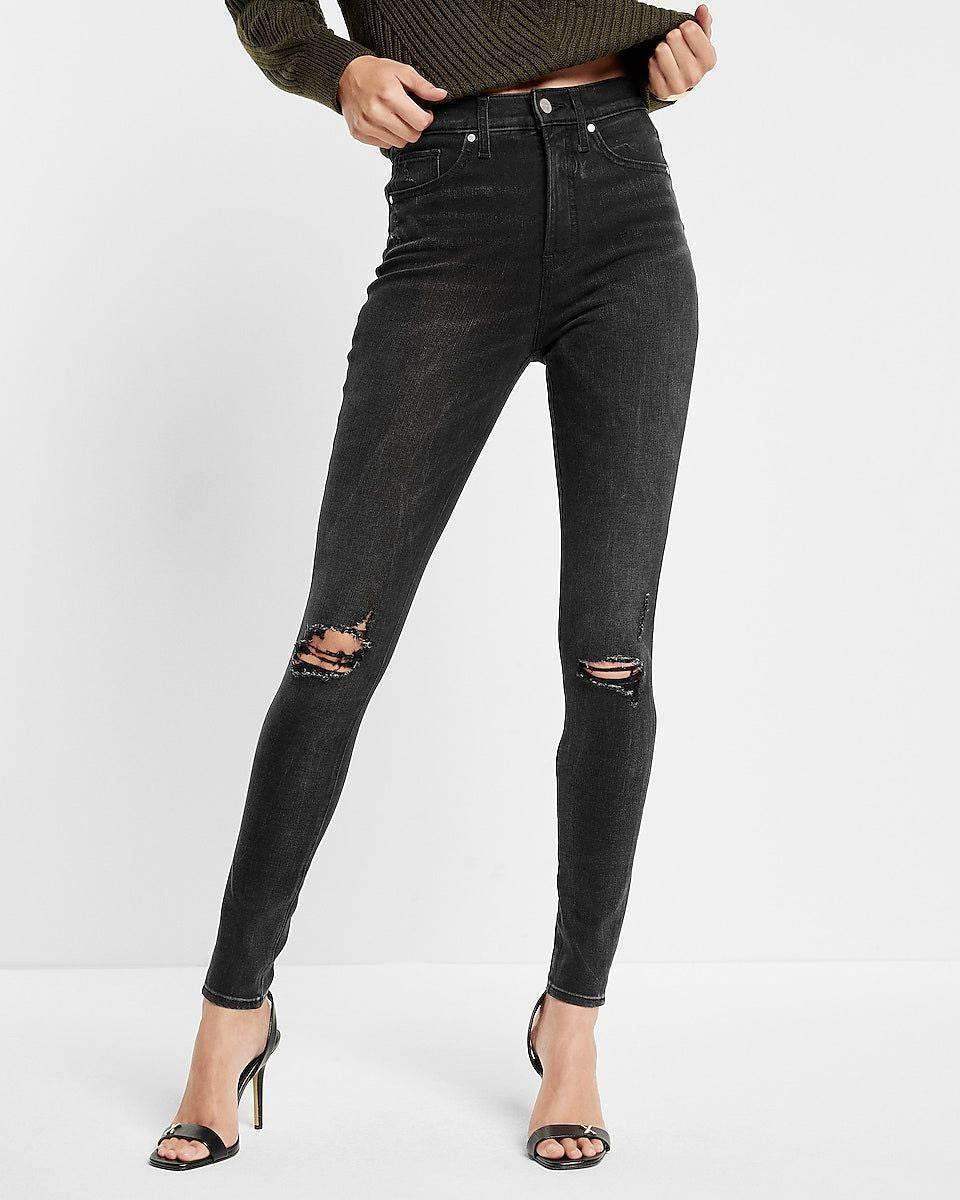 EXPRS Black Skinny Jeans - lessthan1thousand