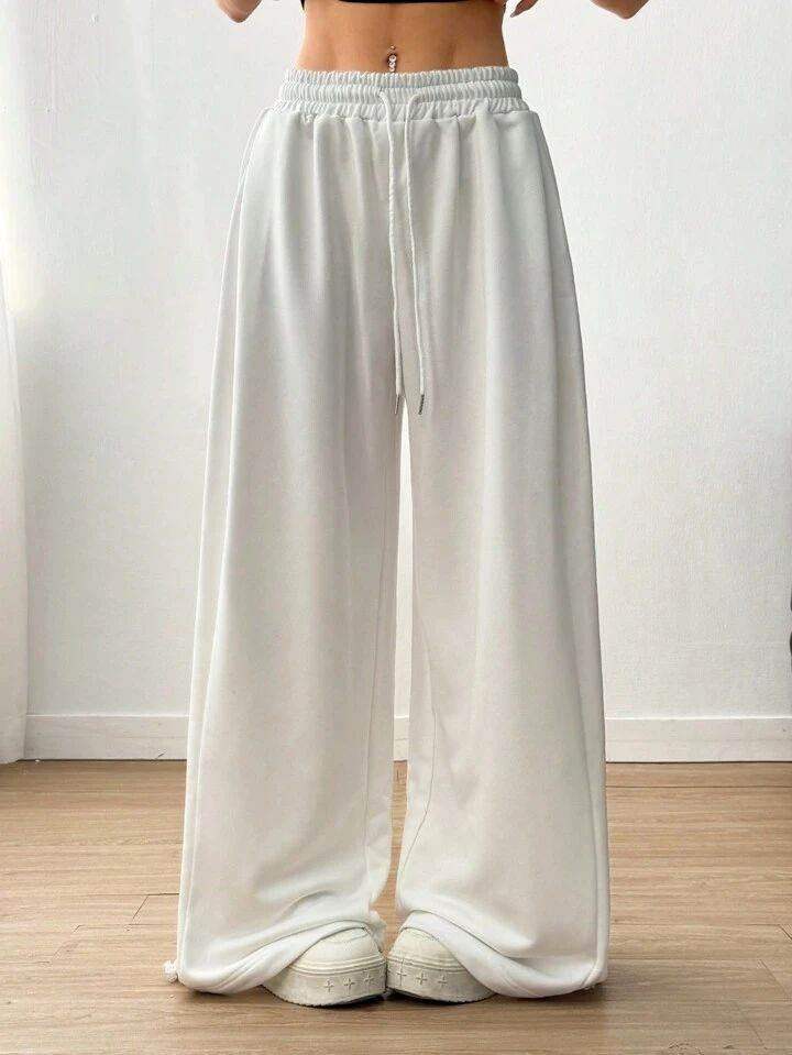 LT1K White Wide-Leg Trouser (Made For Summer). - lessthan1thousand