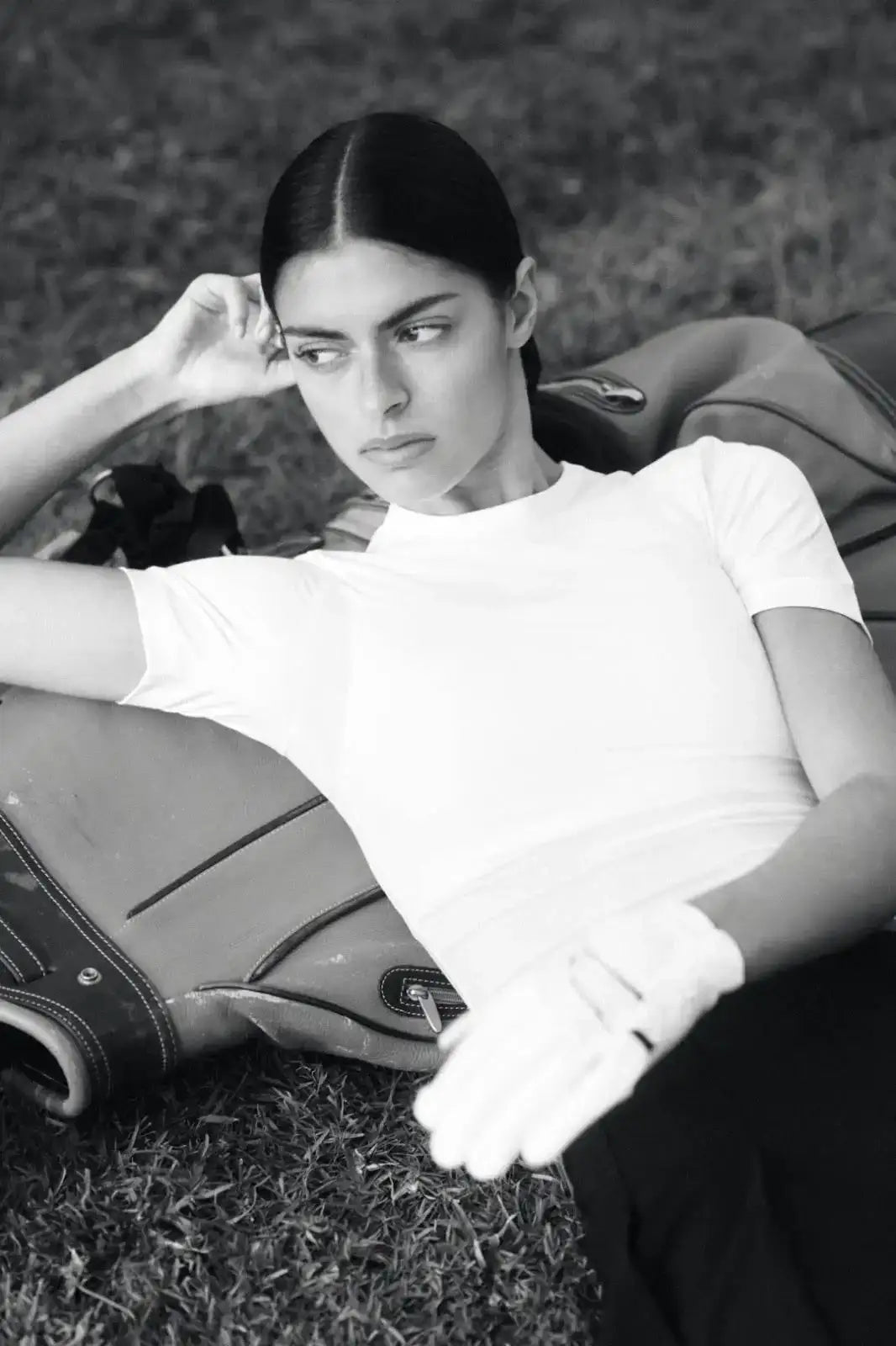 LT1K Slim White Essential T-Shirt. - lessthan1thousand