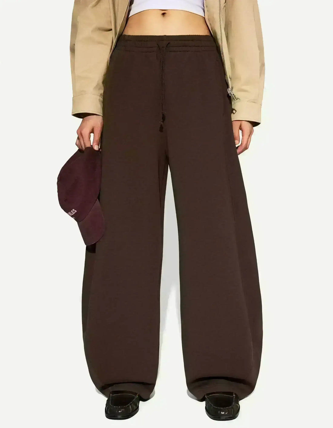 LT1K Brown Baggy Trouser.(Perfect For All Season).