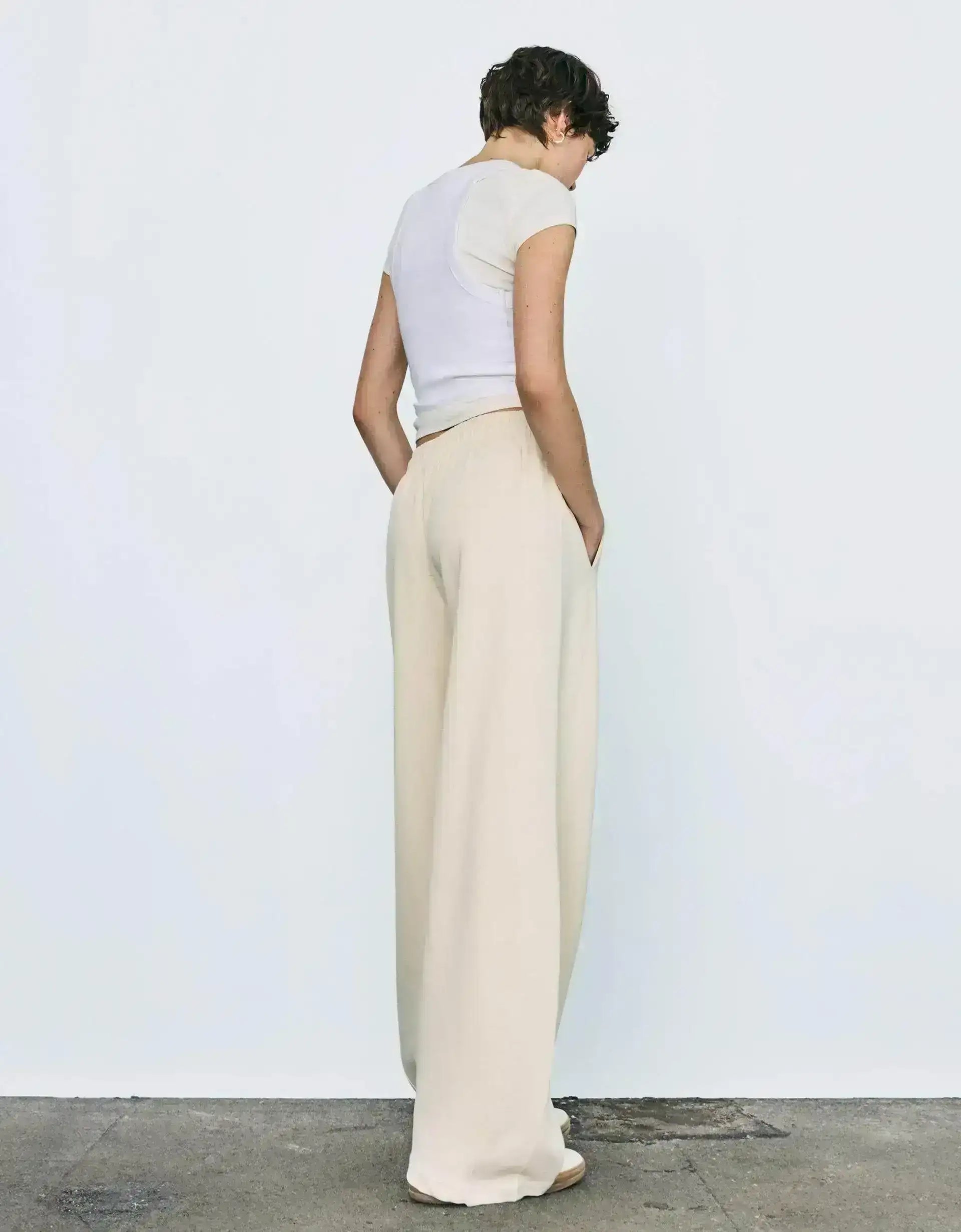 LT1K Navy Blue Baggy Trouser.(Perfect For All Season).