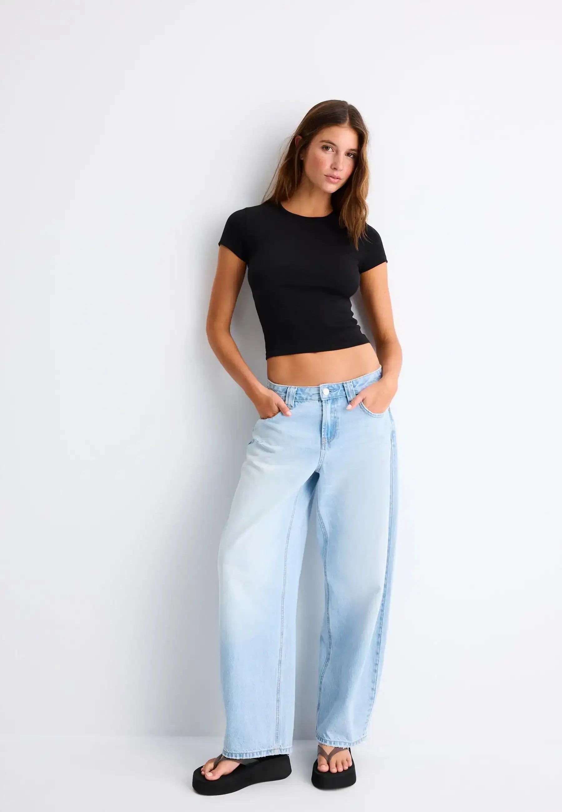 LT1K Crop Slim T-Shirt