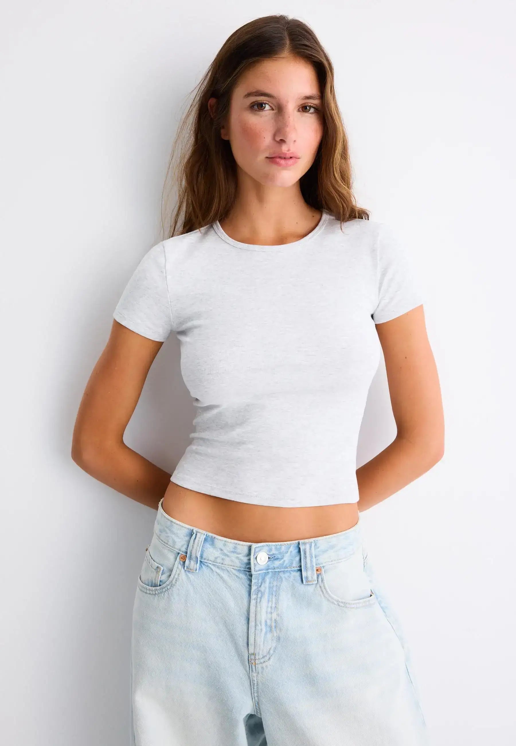 LT1K Crop Slim T-Shirt