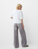 MNG Medium Grey Wide-Leg Jeans