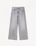 Zara Light Grey Wide-Leg Jeans. (Minor Fault) - lessthan1thousand