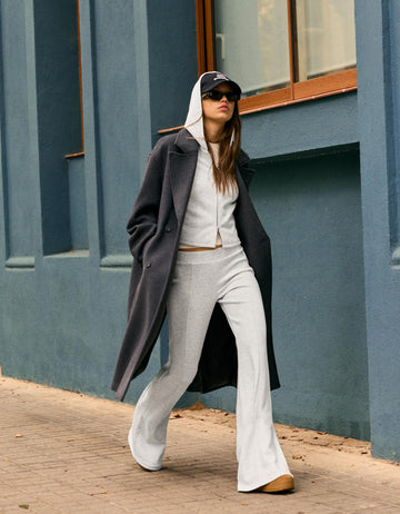 LT1K Zip-Up Slim Grey hoodie.