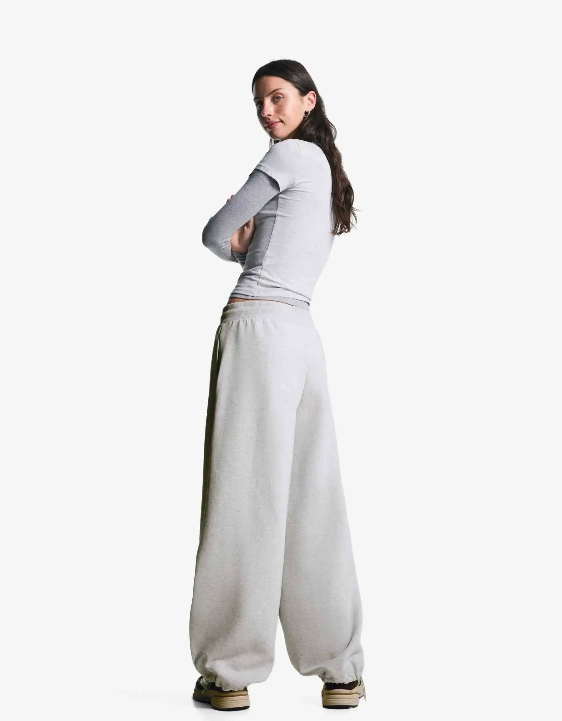 LT1K Grey Trouser With Stopper Finish On Hem.(Perfect For All Season)