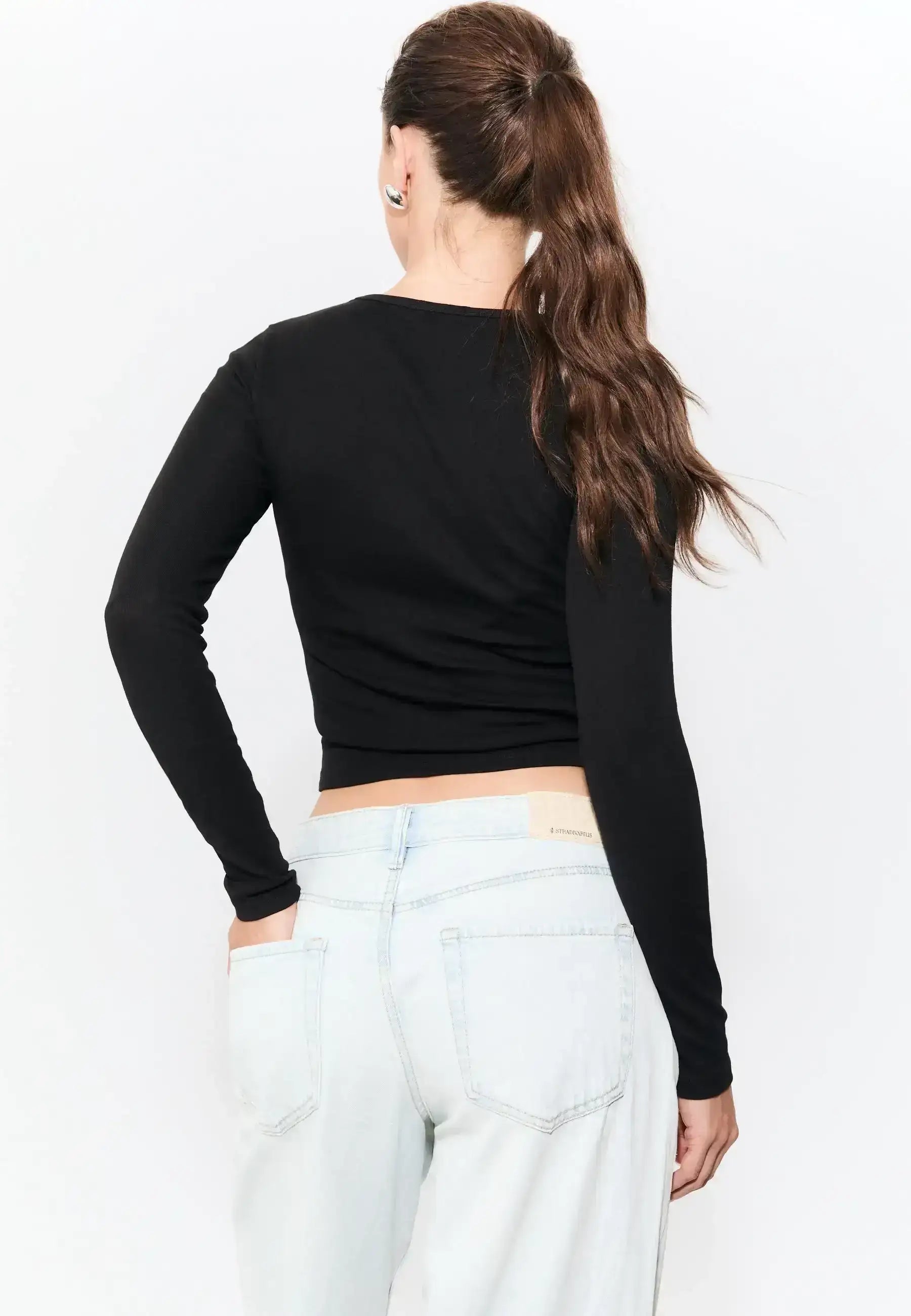 LT1K Essential Full-Sleeves Slim Top.(Perfect For All Season)
