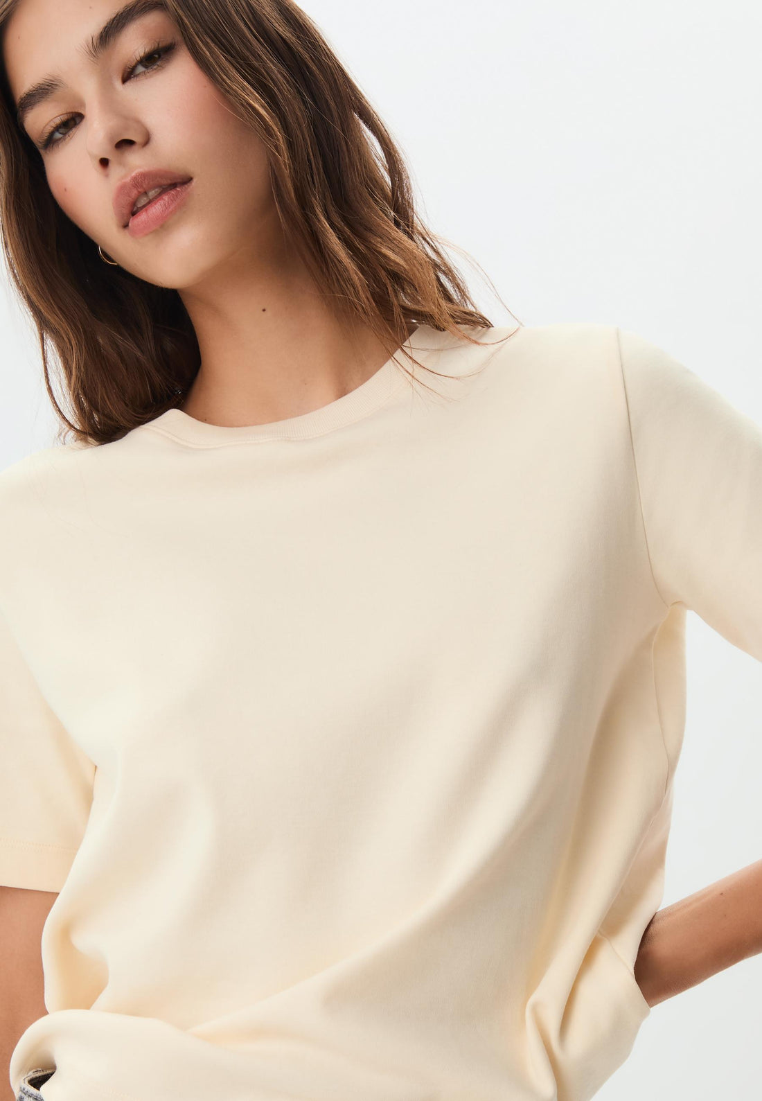 LT1K Regular Sand Essential T-Shirt.