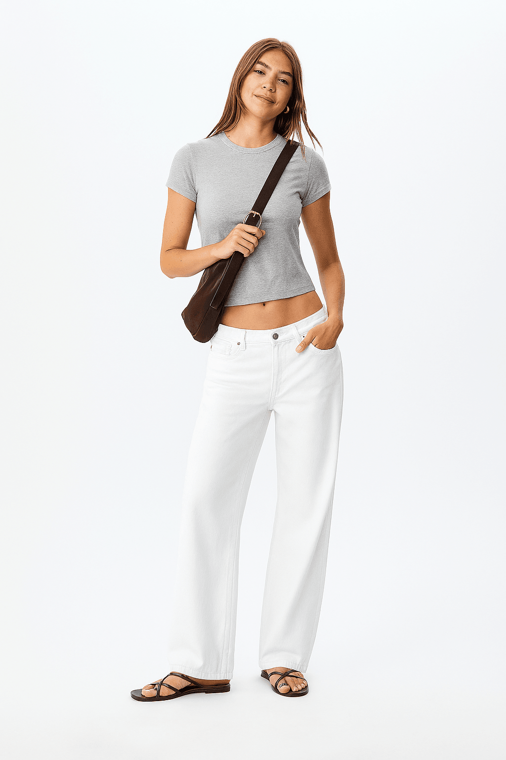 LT1K Slim Grey  Essential T-Shirt.