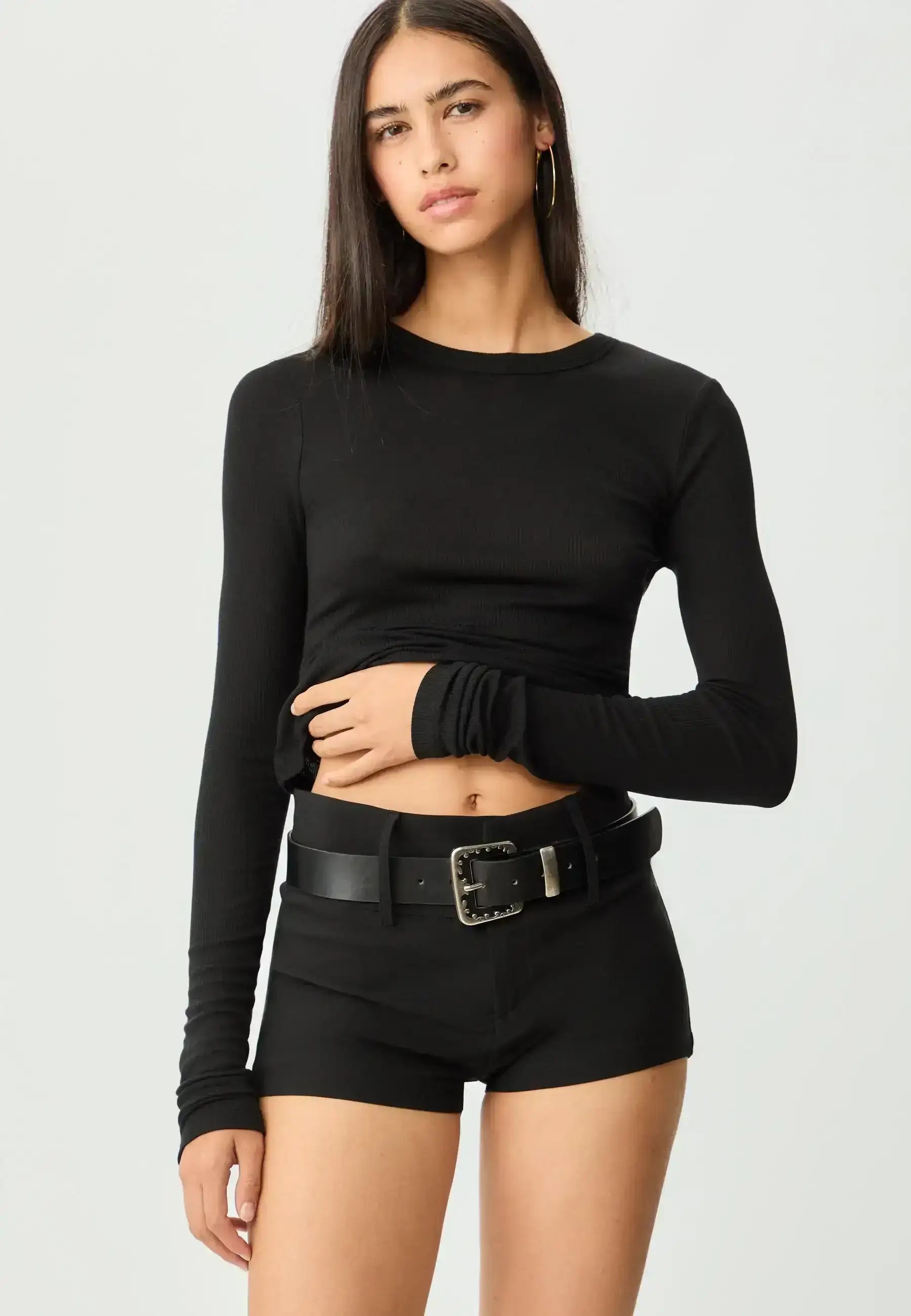 LT1K Essential Full-Sleeves Slim Top.(Perfect For All Season)