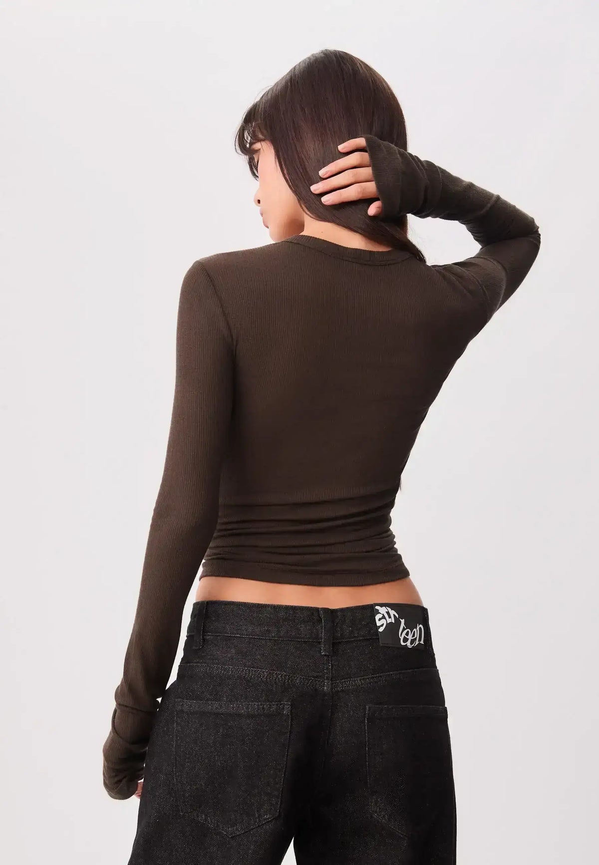 LT1K Essential Full-Sleeves Slim Top.(Perfect For All Season)
