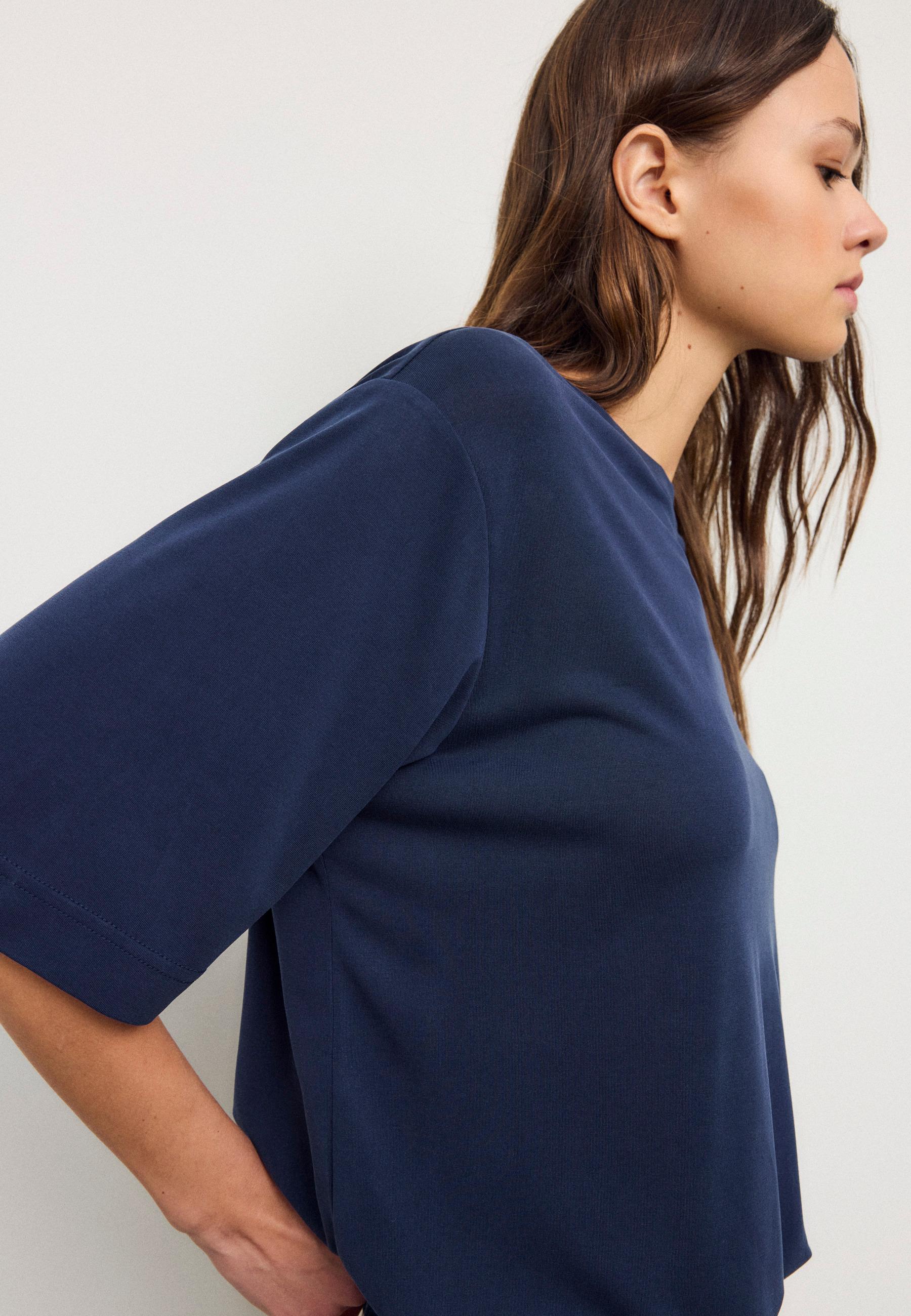 LT1K Oversize Navy Blue Essential T-Shirt