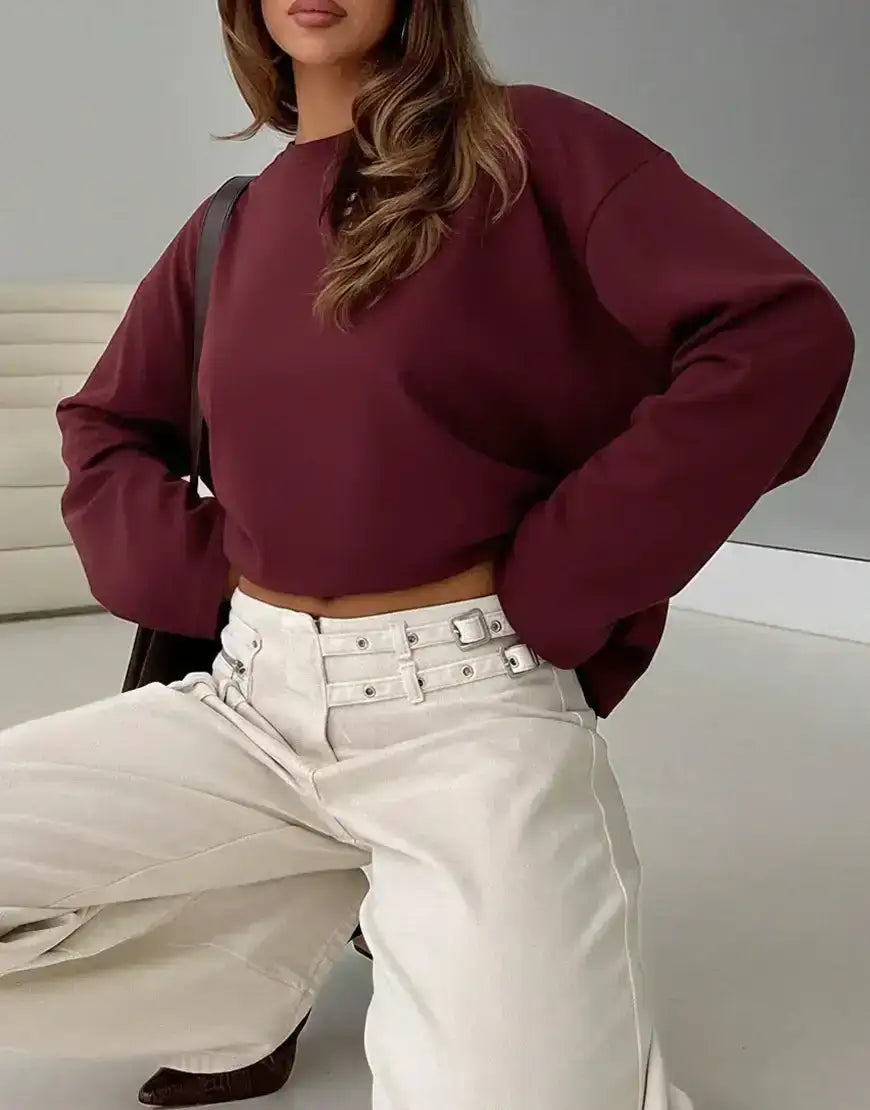 LT1K Oversize full Sleeves Top.(Perfect For All Season)