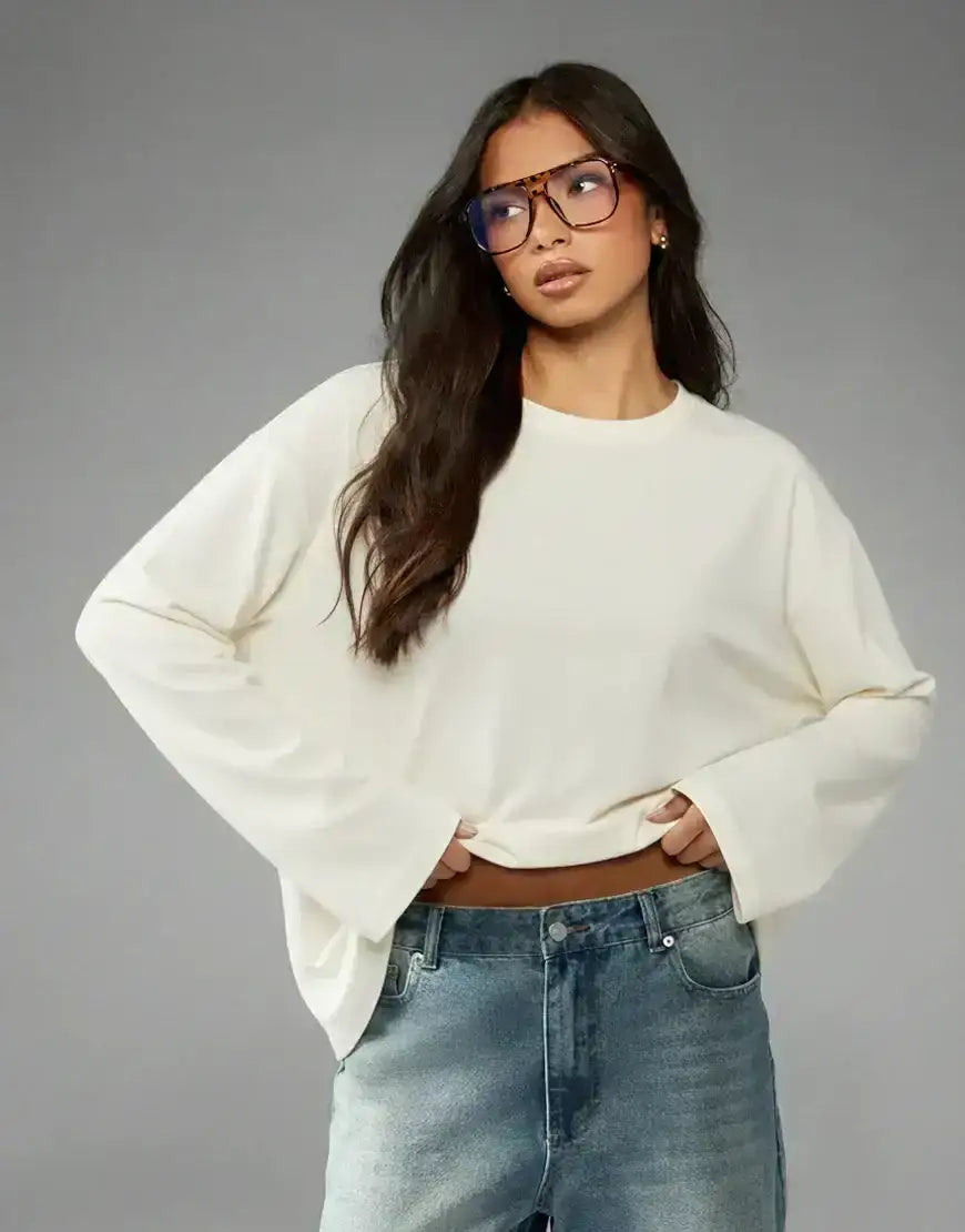 LT1K Oversize full Sleeves Top.(Perfect For All Season)