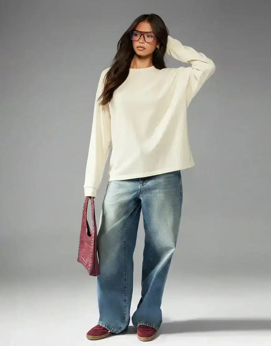 LT1K Oversize full Sleeves Top.(Perfect For All Season)