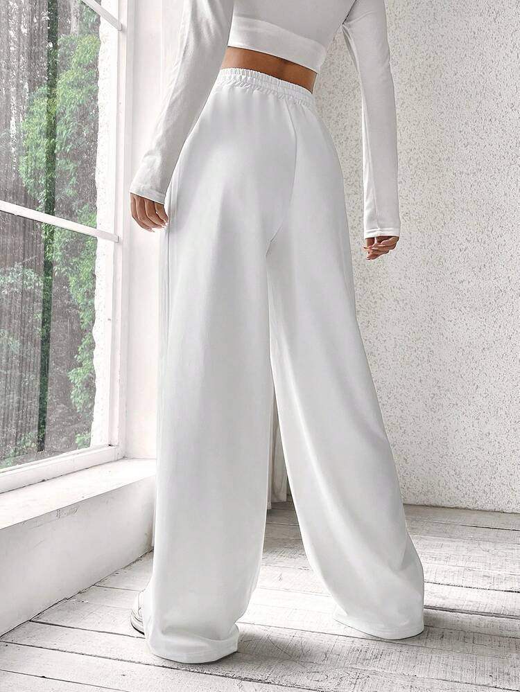 LT1K Front-Seam Wide-Leg Trouser.(Perfect For All Season)