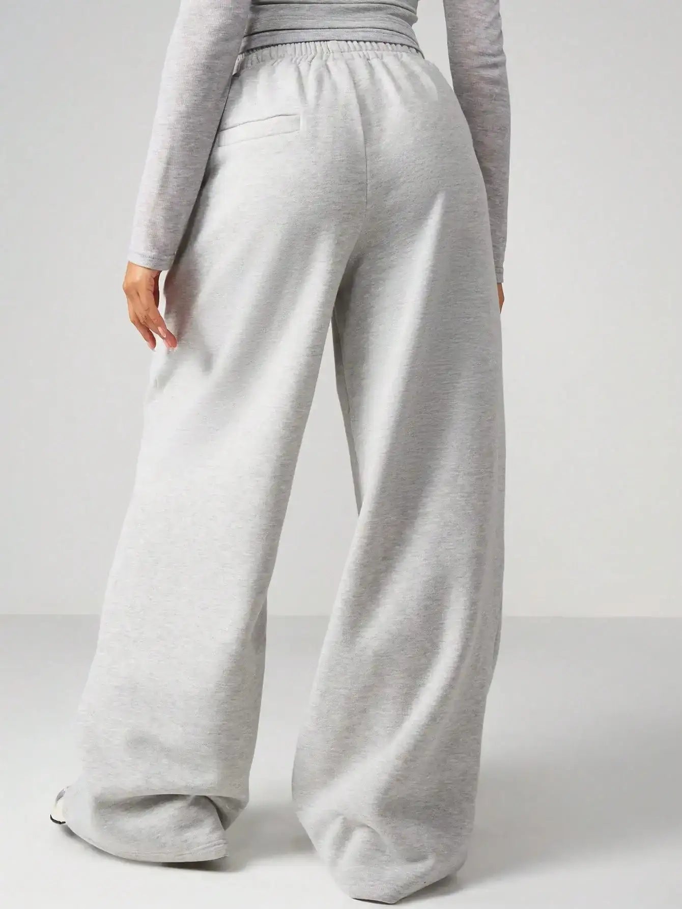 LT1K Pleated Wide-Leg Trouser.(Perfect For All Season).