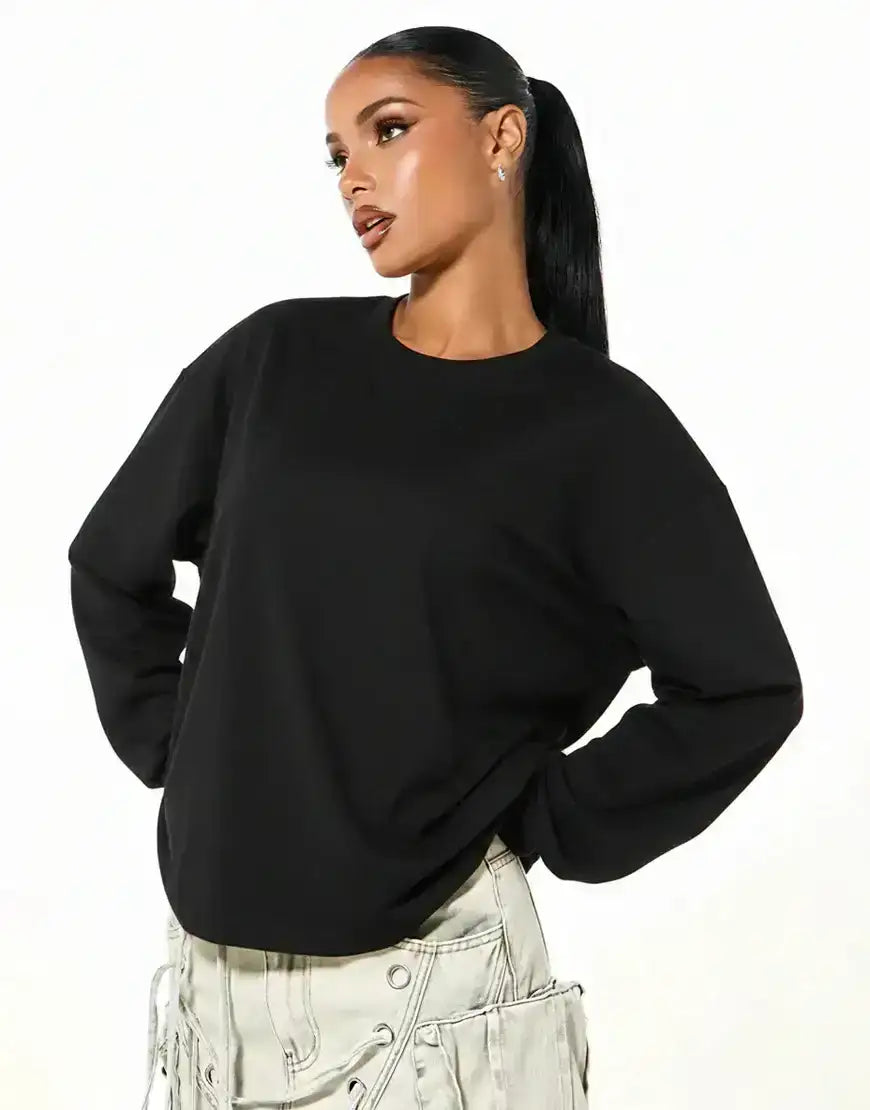 LT1K Oversize full Sleeves Top.(Perfect For All Season)