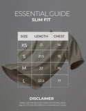 LT1K Slim Coffee Brown Contrast T-Shirt