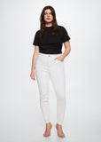 White High Waisted Skinny Jeans.