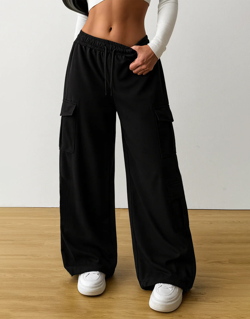LT1K Pure Black Cargo Trouser (Made For Summer)