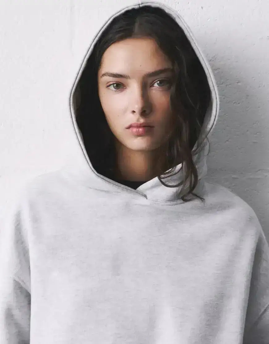 LT1K Basic Grey Oversize hoodie.