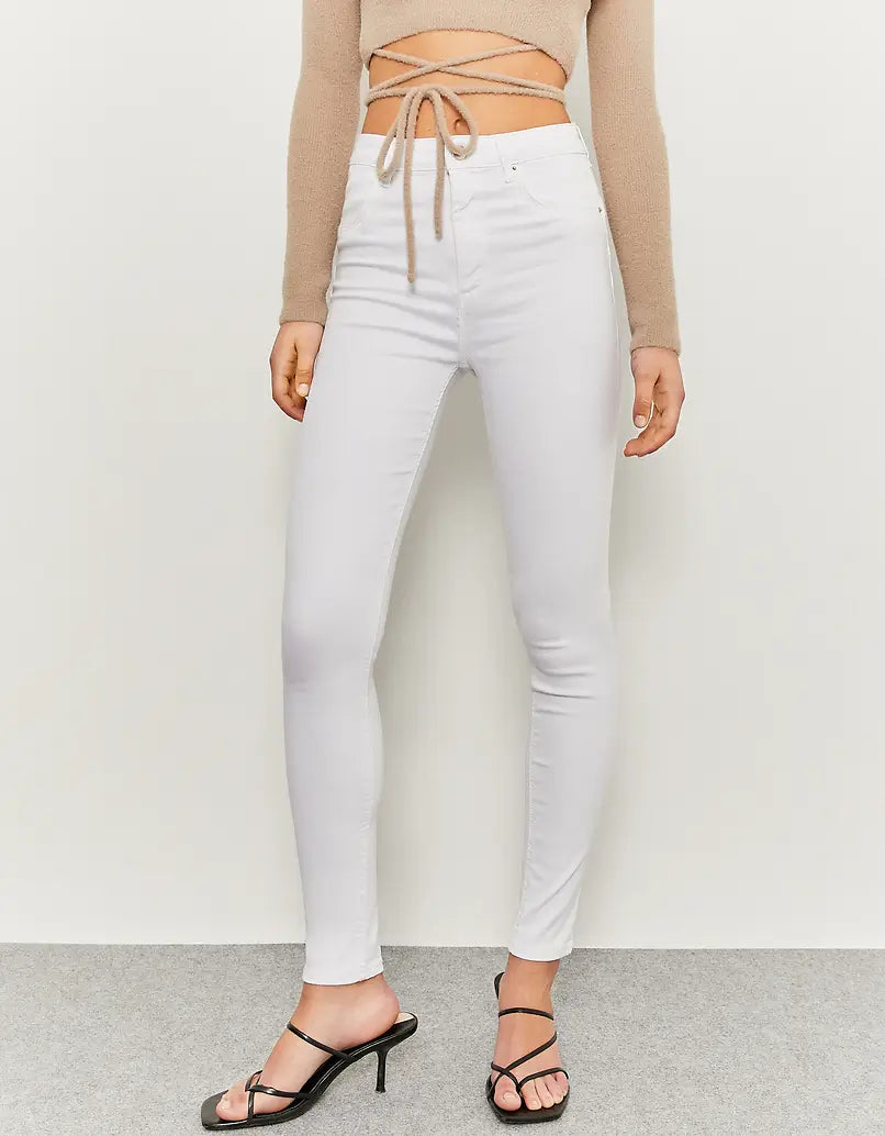 White Skinny Jeans - lessthan1thousand