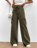 LT1K Camo Cargo Wide-Leg Trouser (Made For Summer).