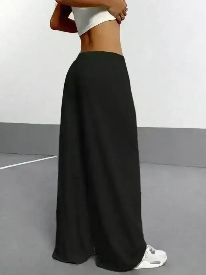 LT1K Front-Seam Wide-Leg Trouser.(Perfect For All Season)