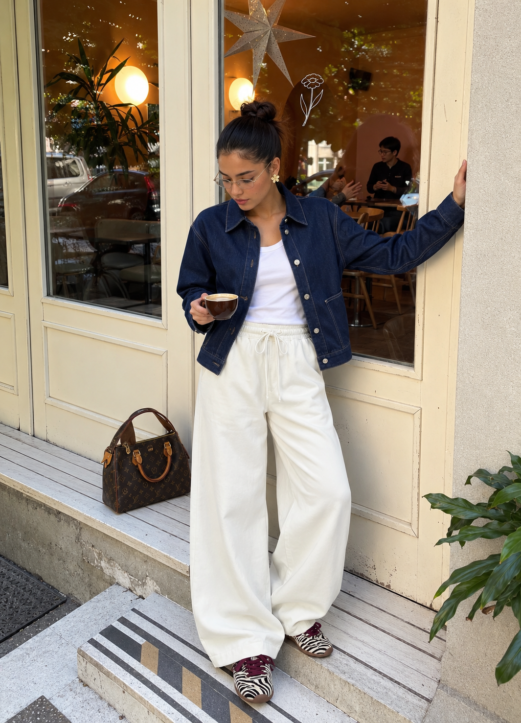 LT1K Barrel High-Waist Trousers. (Perfect For All Season).