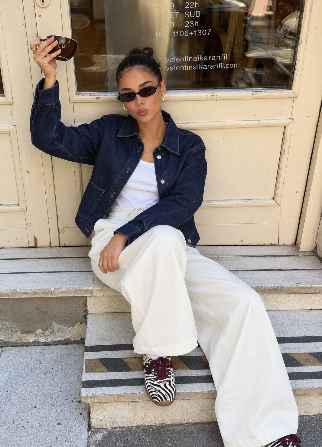 LT1K Barrel High-Waist Trousers. (Perfect For All Season).