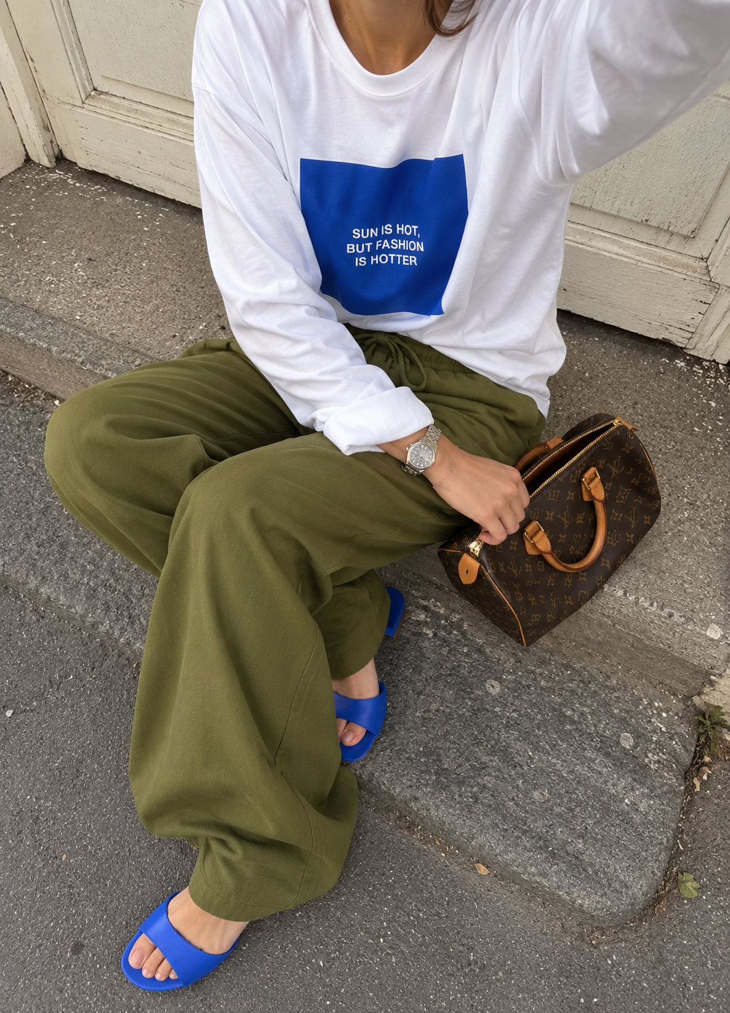 LT1K Barrel High-Waist Trousers. (Perfect For All Season).