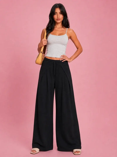 LT1K Overlap Wide Leg Trouser.
