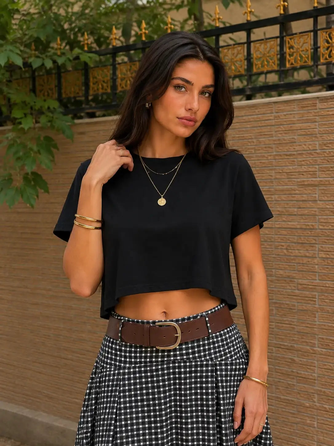 LT1K Essential Crop Oversize T-Shirt