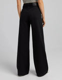 Black High-Waist Wide-Leg Jeans - lessthan1thousand