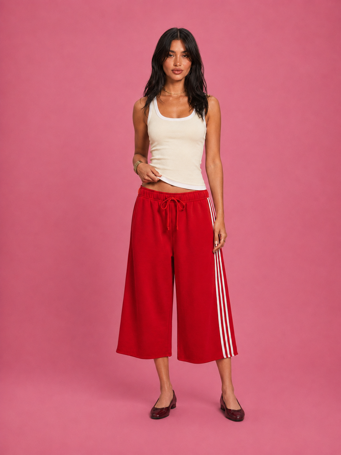 LT1K Front- Back Stripe Jorts