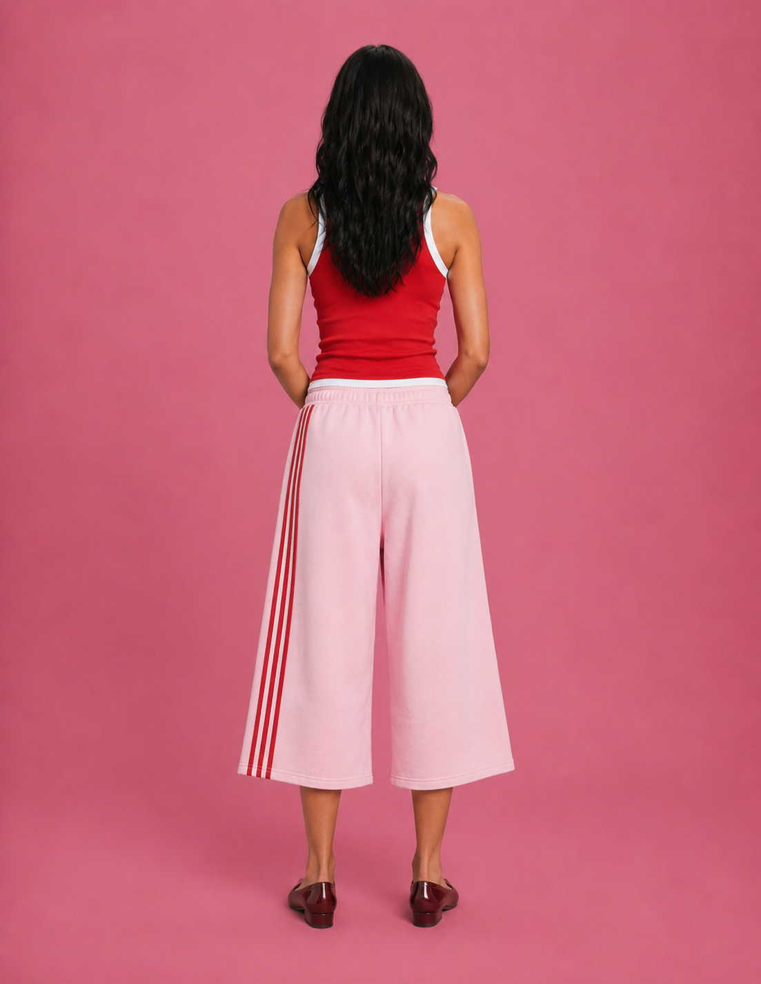 LT1K Front- Back Stripe Jorts