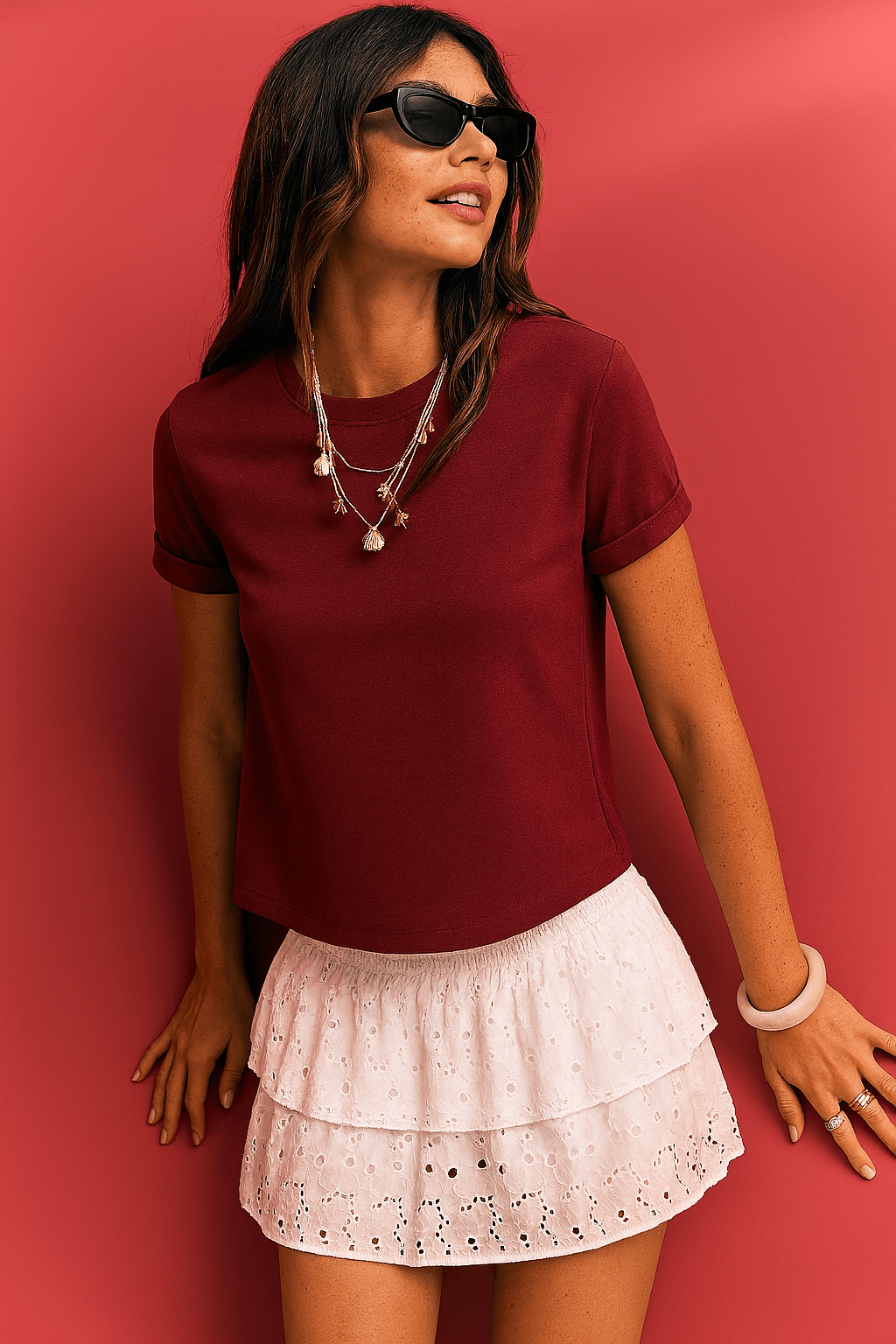 LT1K Slim Maroon  Essential T-Shirt.