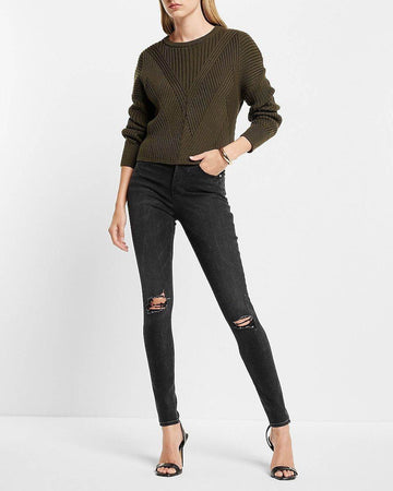 EXPRS Black Skinny Jeans - lessthan1thousand