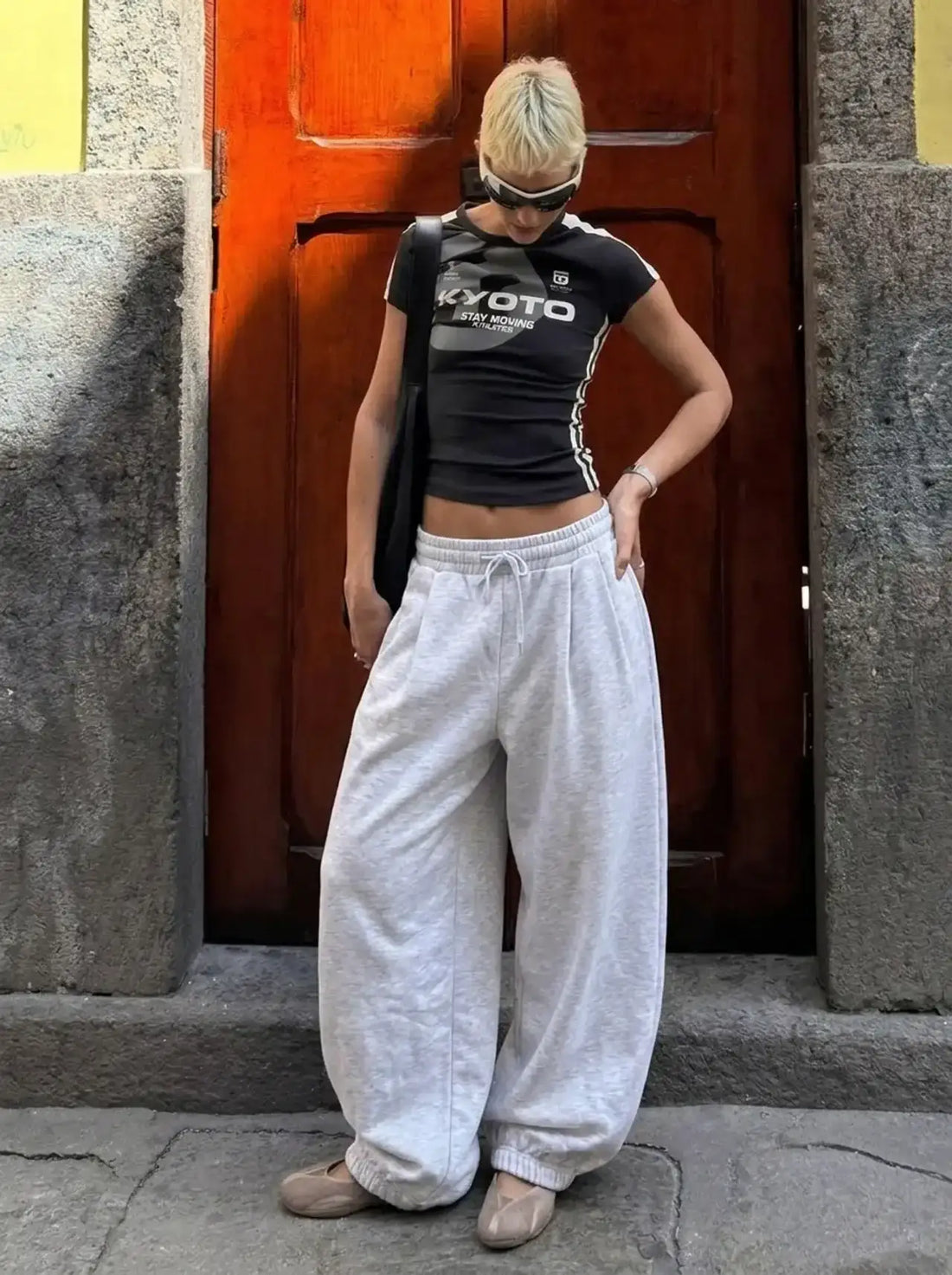 LT1K Pleated Baggy Jogger. (Perfect For All Season).