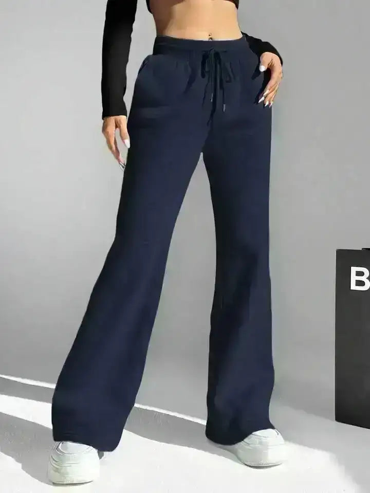 LT1K Navy Blue Flare Trouser (Made For Summer) - lessthan1thousand