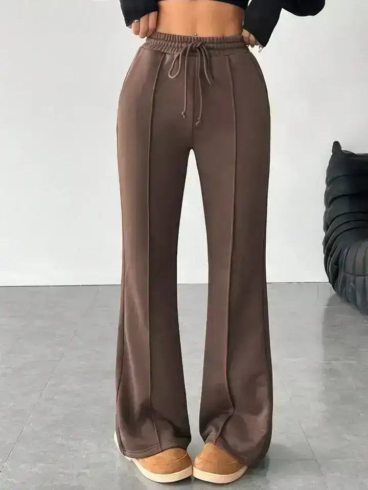 LT1K Front-Seam Flare Trouser (Perfect For All Season)