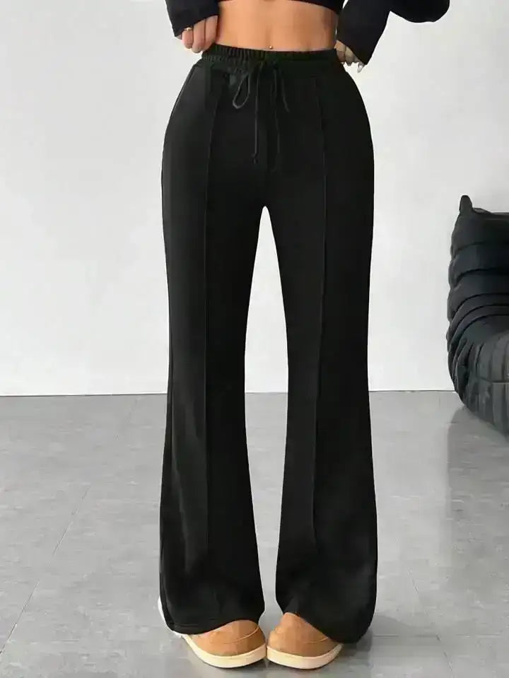 LT1K Front-Seam Flare Trouser.(Perfect For All Season)