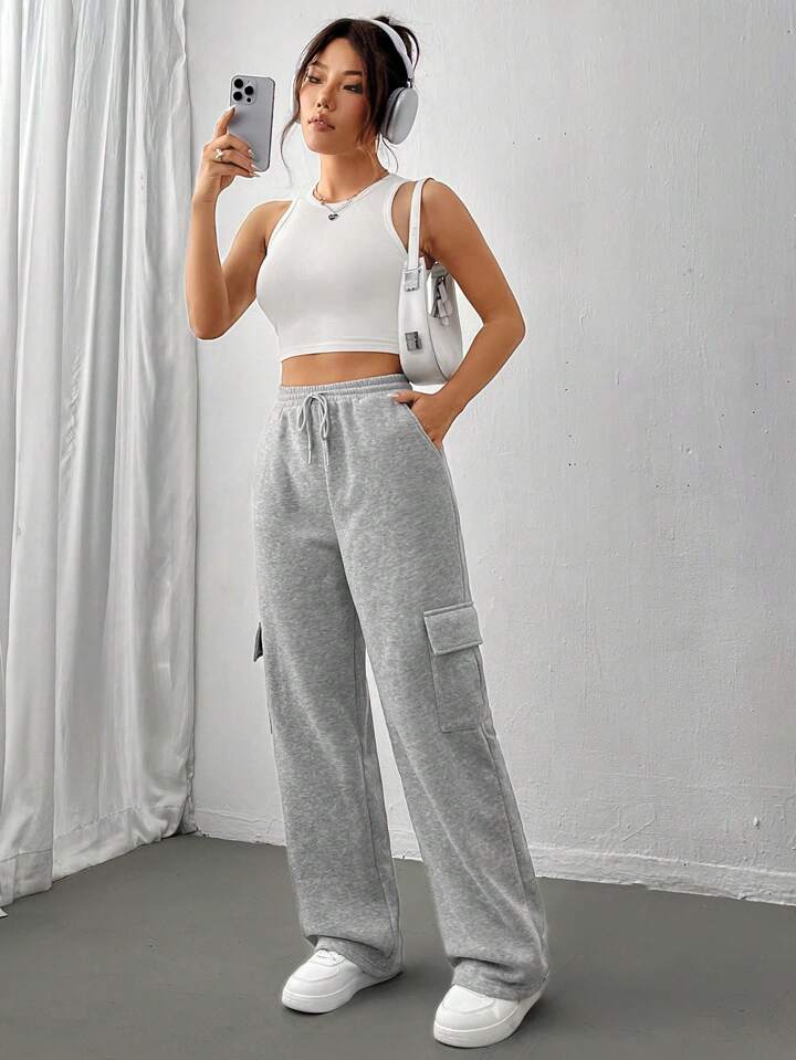 LT1K Grey Cargo Trouser (Made For Summer)