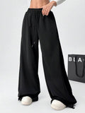 LT1K Pure Black Wide-Leg Trouser (Made For Summer). - lessthan1thousand