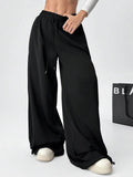 LT1K Pure Black Wide-Leg Trouser (Made For Summer). - lessthan1thousand