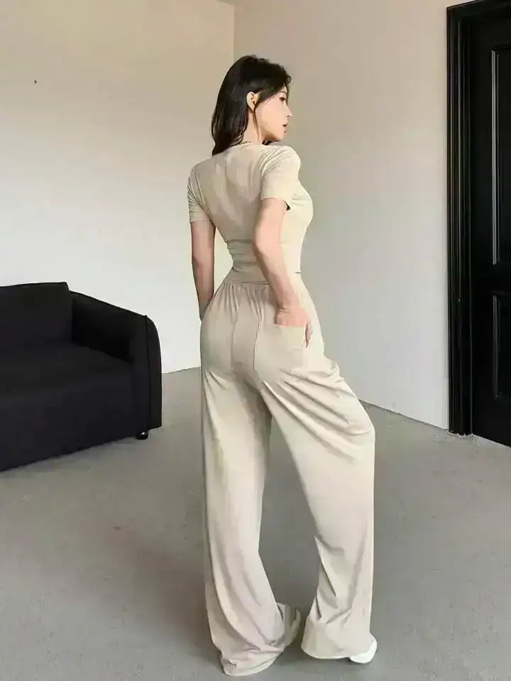 LT1K Wide-Leg Trouser (Perfect For All Season)