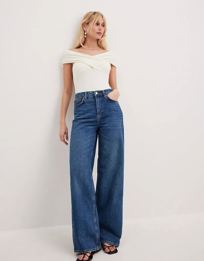 Mango wide leg jeans hotsell